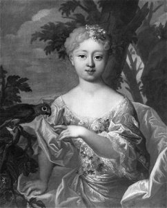 Maria Amalia, 1721-1744, prinsessa av Hessen-Kassel (Herman Hendrik Quiter d.y.) - Nationalmuseum - 15574
