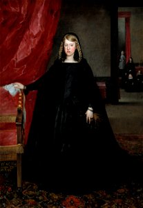 Margarita Teresa of Spain Mourningdress