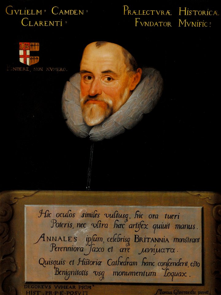 Marcus Gheeraerts the Younger William Camden 1609