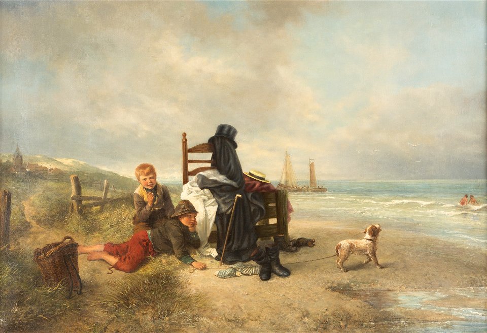 Mari ten Kate Aan het strand