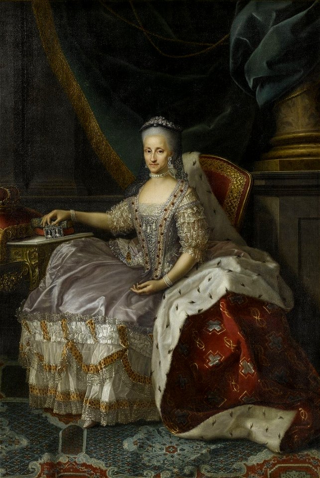 Maria Antonia of Spain as Queen of Sardinia by Anton Raphael Mengs ...