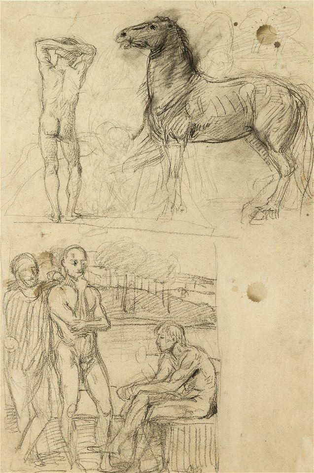 Marees Hans von - Figurenstudie 