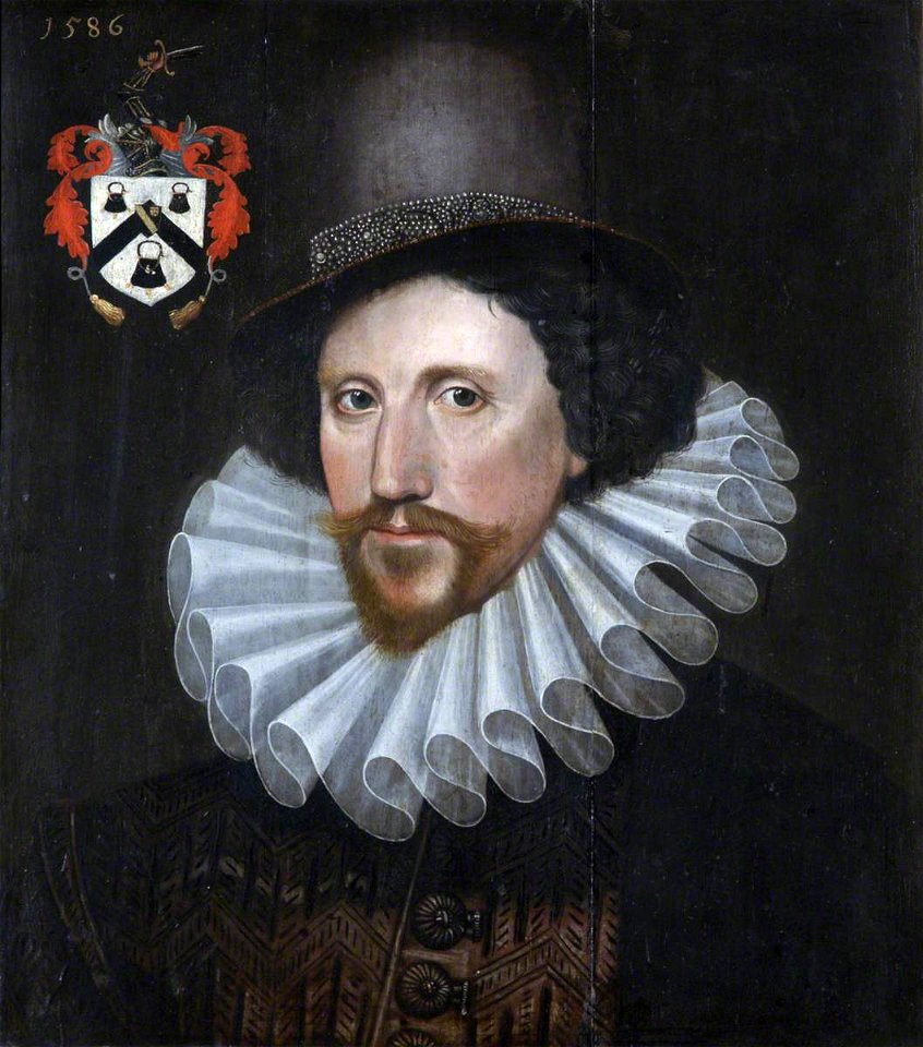 Marcus Gheeraerts the younger (1561-1562-1635-1636) - Sir Henry Palmer (c.1550–1611), Comptroller of the Navy - 809835 - National Trust