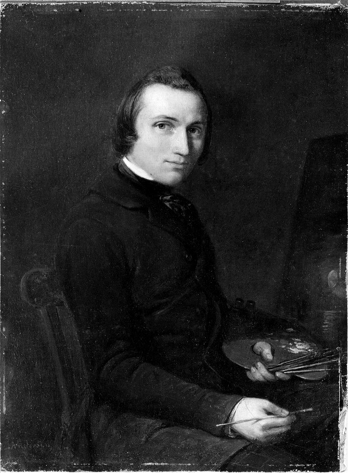 Marcus Larson, 1825-1864 (Nils Andersson) - Nationalmuseum - 39011