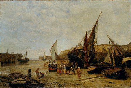 Maria von Parmentier - Der Hafen von Dieppe - 3716 - Kunsthistorisches Museum