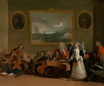 Marco Ricci - Rehearsal of an opera - Google Art Project (2328395) A