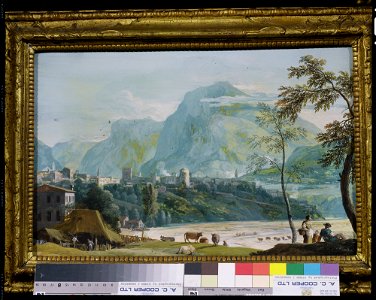 Marco Ricci (Belluno 1676-Venice 1730) - View of Belluno - RCIN 400556 - Royal Collection