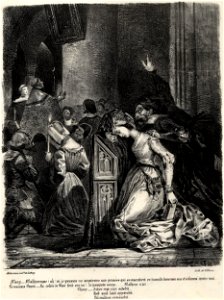 Marguerite à l'église (BM 1924,1014.7.14)