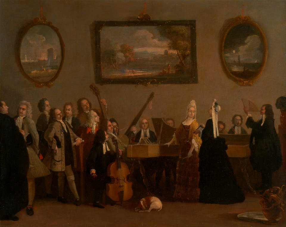 Marco Ricci - Rehearsal of an opera - Google Art Project