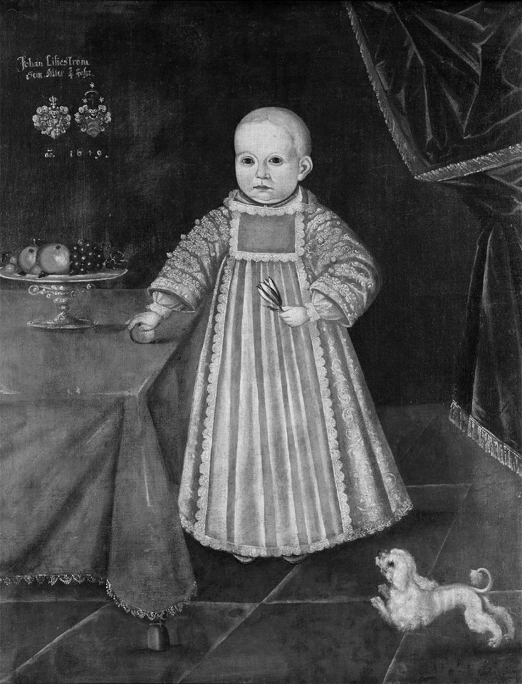 Maria Danckwardt-Lillieström, 1646-1690, gift med major Axel Lillieström - Nationalmuseum - 39257