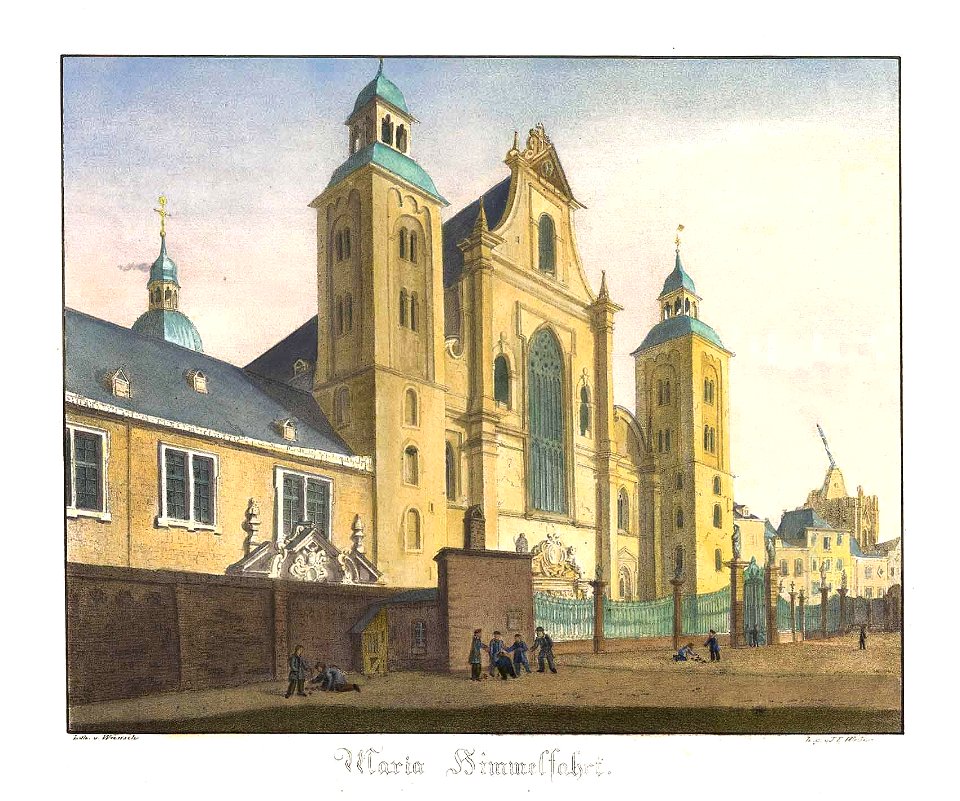 Maria Himmelfahrt, Johann Peter Weyer (Zeichnung) und Anton Wünsch (Lithografie), 1827 (uncropped)