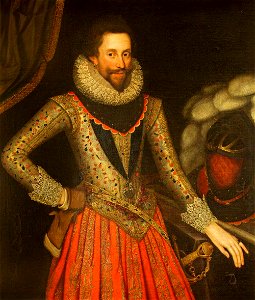 Marcus Gheeraerts the younger (1561-1562-1635-1636) (and studio) - Henry Wriothesley (1573–1624), 3rd Earl of Southampton - 453777 - National Trust