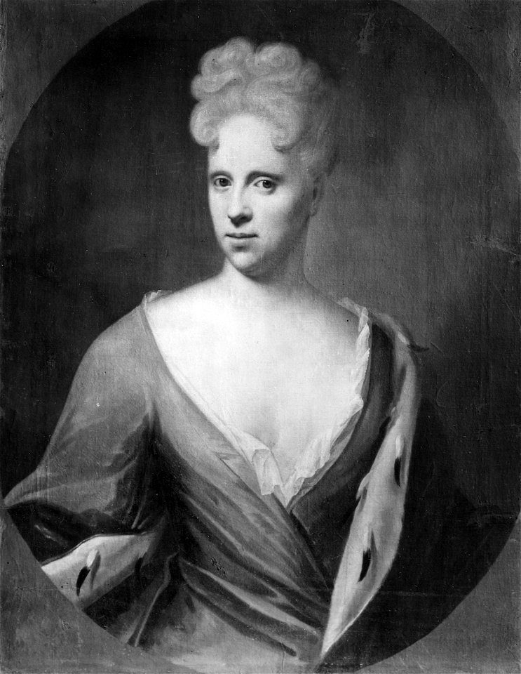 Maria Elisabet, 1678-1755, prinsessa av Holstein-Gottorp (Balthasar Denner) - Nationalmuseum - 16018