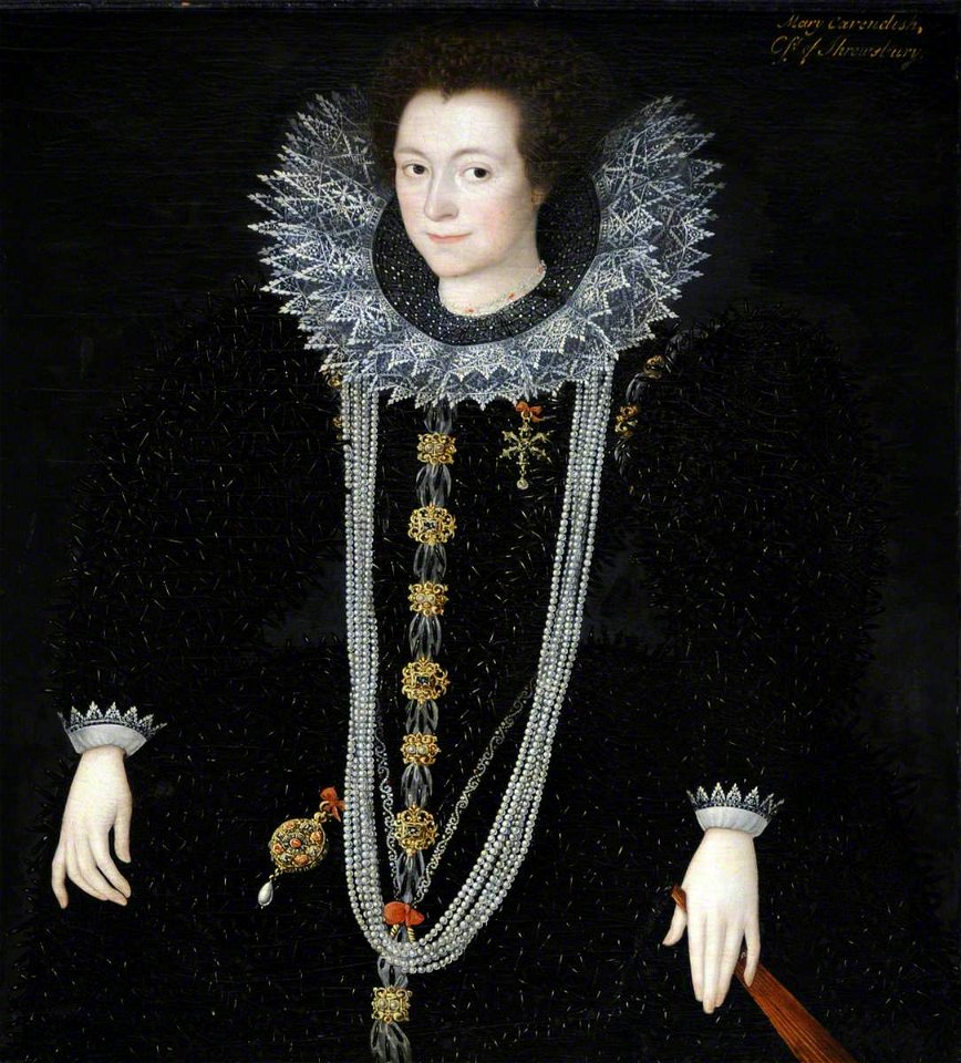 Marcus Gheeraerts the younger (1561-1562-1635-1636) - Possibly Anne Keighley (d.1598-1599), Mrs William Cavendish - 1129106 - National Trust