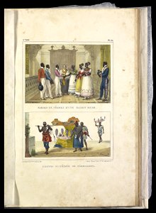 Mariage de nègres d'une maison riche, da Coleção Brasiliana Iconográfica