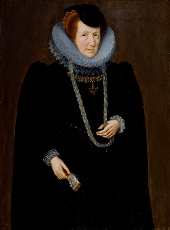 Marcus Gheeraerts the Younger - Portrait of a Woman, probably Mary, Lady Scudamore - Google Art Project