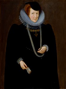 Marcus Gheeraerts the Younger - Portrait of a Woman, probably Mary, Lady Scudamore - Google Art Project