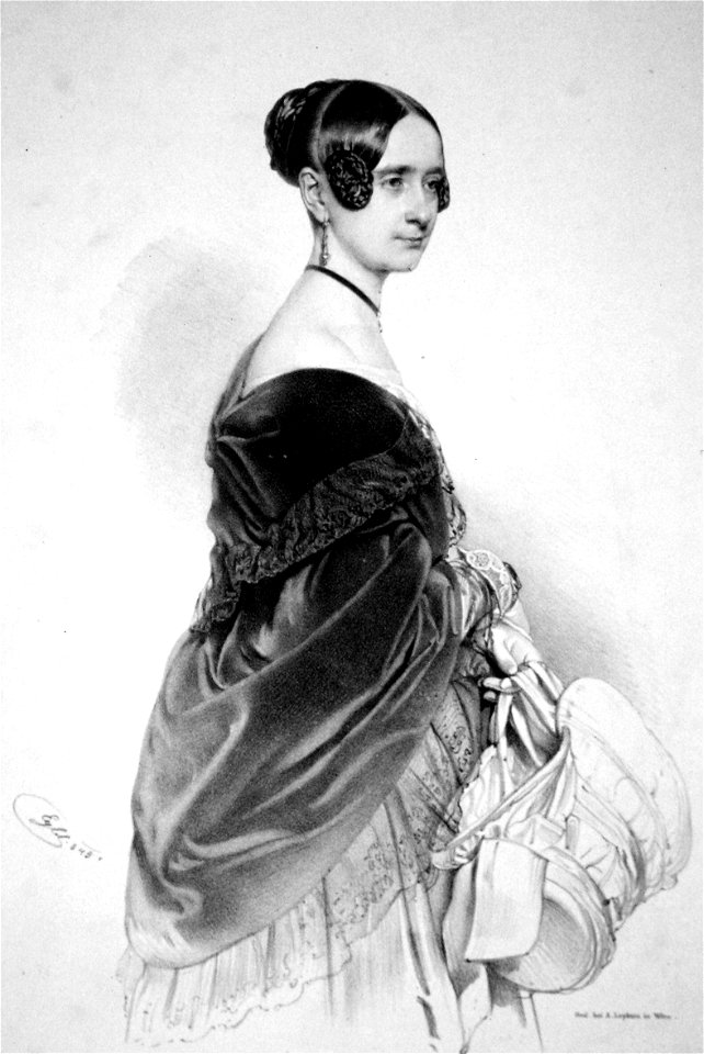 Maria von Habermann Litho