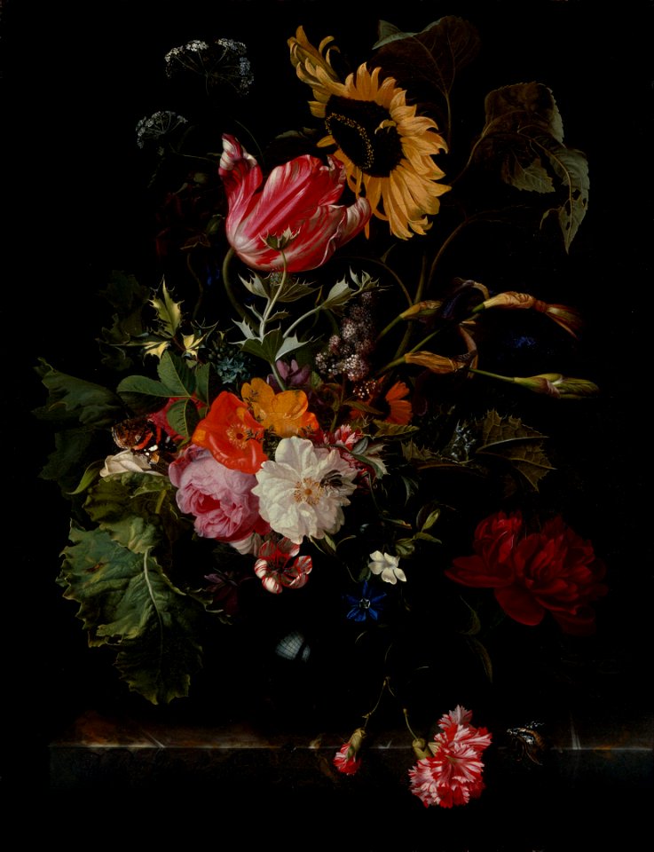 Maria van Oosterwyck - Bouquet of Flowers in a Vase - Google Art Project