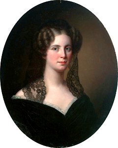 Maria Helena Rosina von Haartman, by Carl Timoleon von Neff