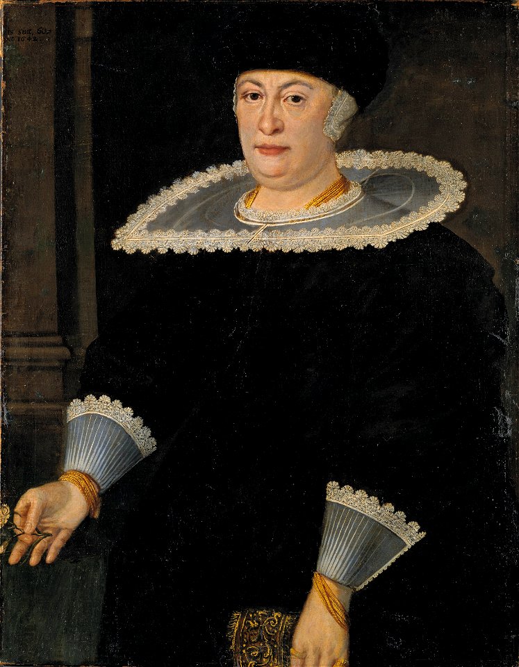 Maria von Qvickelberg, 1582-1646 - Nationalmuseum - 37836