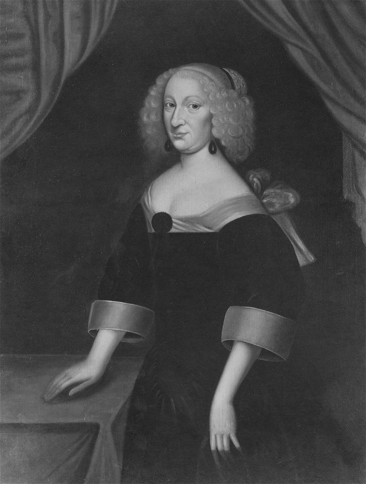 Maria Eleonora, 1599-1655, drottning av Sverige prinsessa av Brandenburg (Jacob Heinrich Elbfas) - Nationalmuseum - 14994