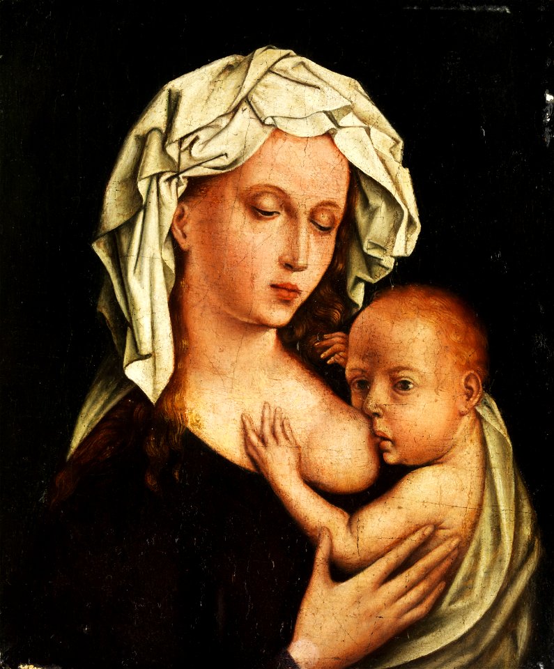 Maria lactans 17th century Antwerp