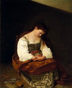Maria Magdalene by Caravaggio