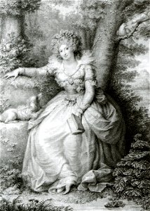 Maria Fitzherbert after Richard Cosway