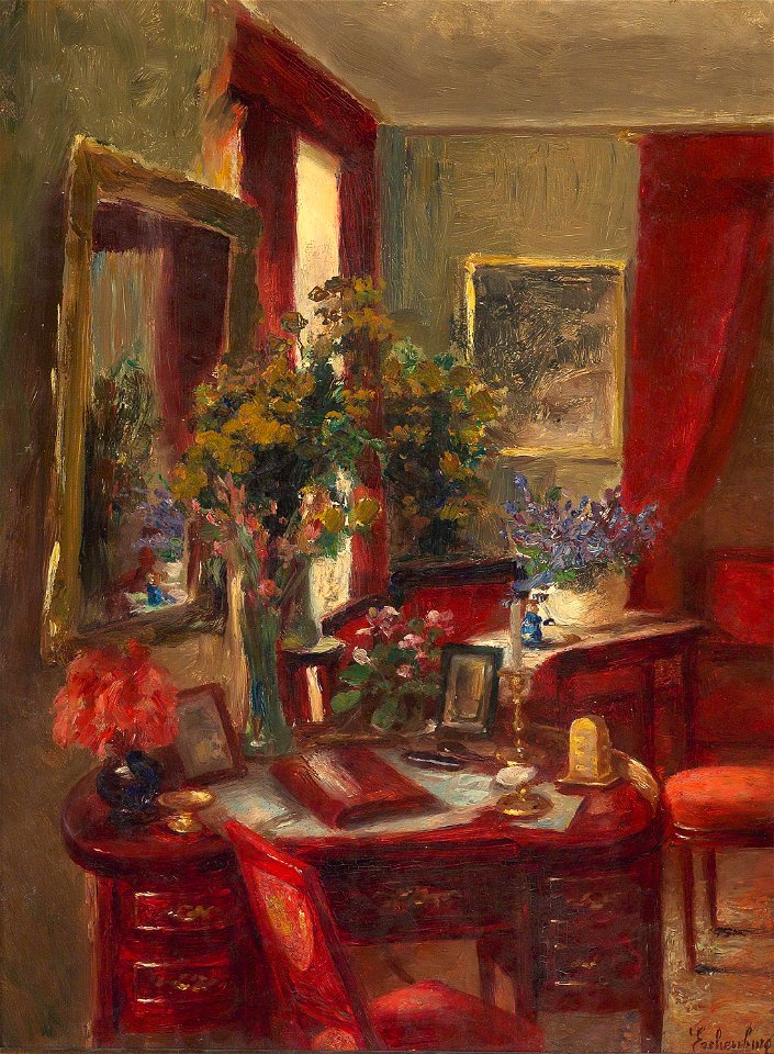 Marianne von Eschenburg Atelier der Malerin Olga Wisinger-Florian