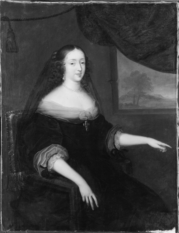 Margareta, 1616-1672, prinsessa av Lothringen - Nationalmuseum - 15848