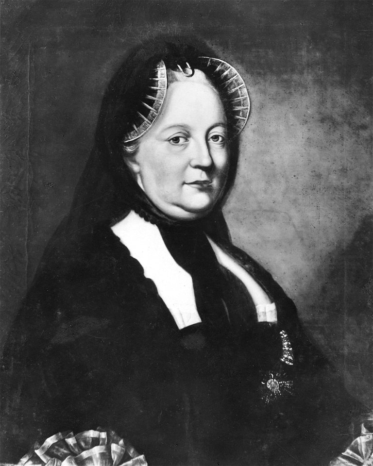 Maria Theresia, 1717-1780, tysk-romersk kejsarinna, drottning av Böhmen och Ungern - Nationalmuseum - 15754