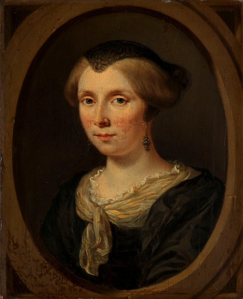 Margaretha Verkolje. Echtgenote van Reinier Couturier Rijksmuseum SK-A-2200