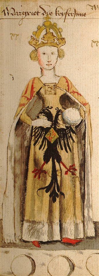 Margaret II, Countess of Hainau, by Hendrik van Heessel