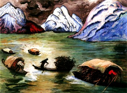 Marianne von Werefkin - After the Storm. Free illustration for personal and commercial use.