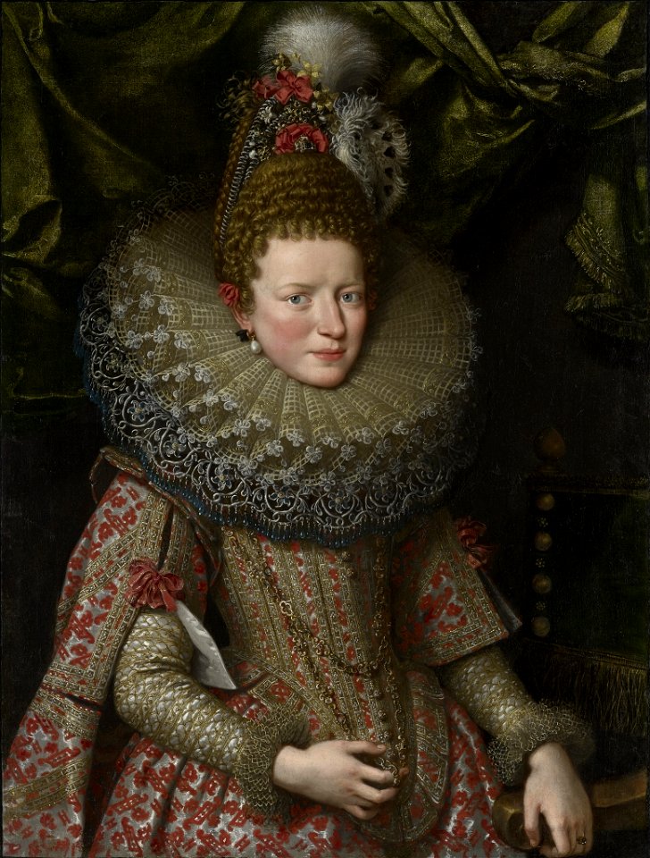 Margherita Gonzaga, Duchess of Lorraine by Frans Pourbus (II), c. 1606
