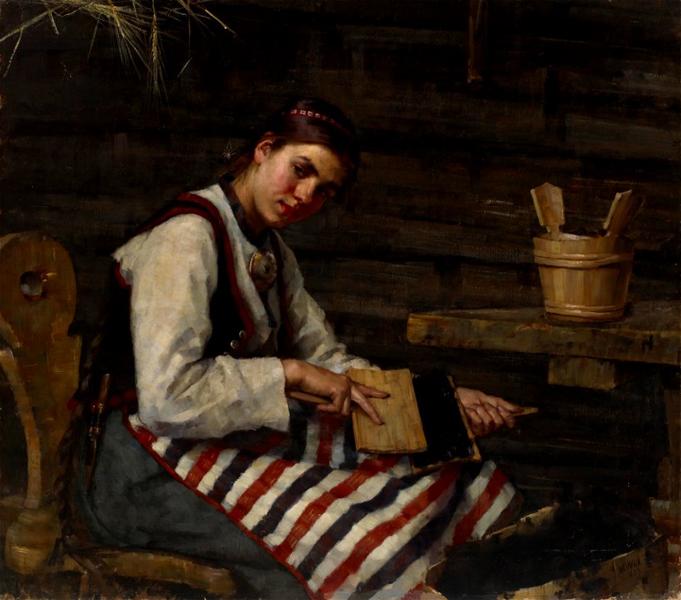 Maria Wiik - Girl Carding