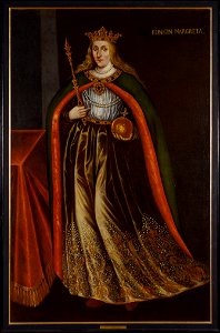 Margareta, 1353-1412, drottning av Danmark Norge och Sverige - Nationalmuseum - 15053