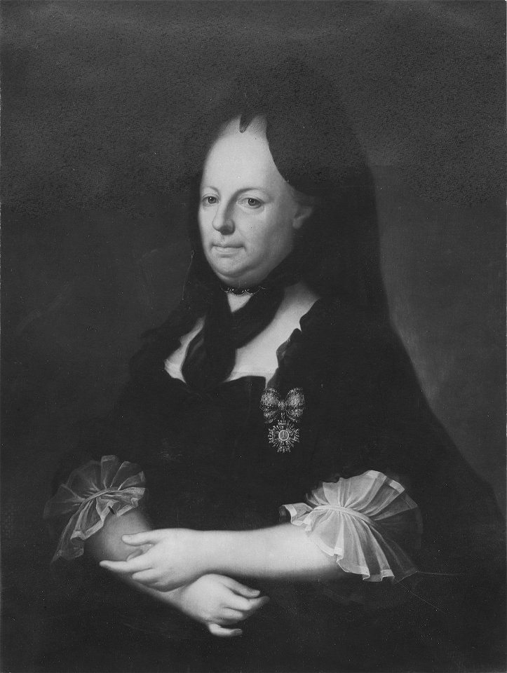 Maria Teresia, 1717-1780, ärkehertiginna av Österrike drottning av Böhmen och Ungern - Nationalmuseum - 15308