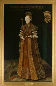 Margareta Leijonhuvud, 1513-1541, drottning av Sverige (Johan Baptista van Uther) - Nationalmuseum - 15104. Free illustration for personal and commercial use.