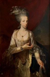 Maria Amalia, 1746-1804, ärkehertiginna av Österrike hertiginna av Parma - Nationalmuseum - 15307