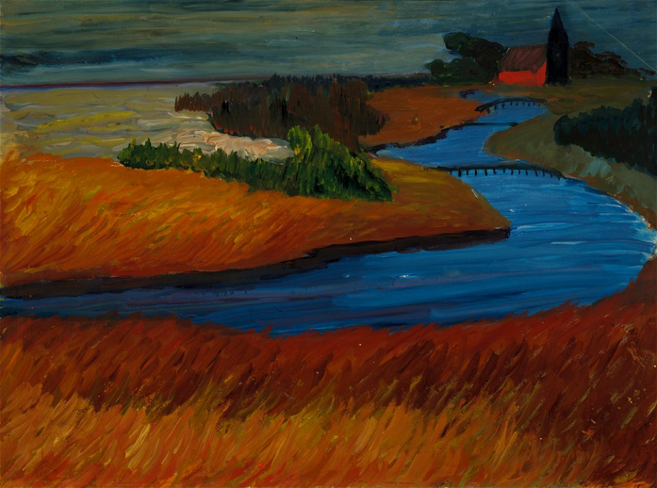 Marianne von Werefkin - Prerowstrom - G 17439 - Lenbachhaus