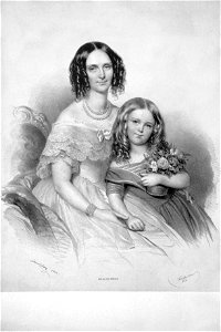 Maria und Wilhelmine Kinsky Litho