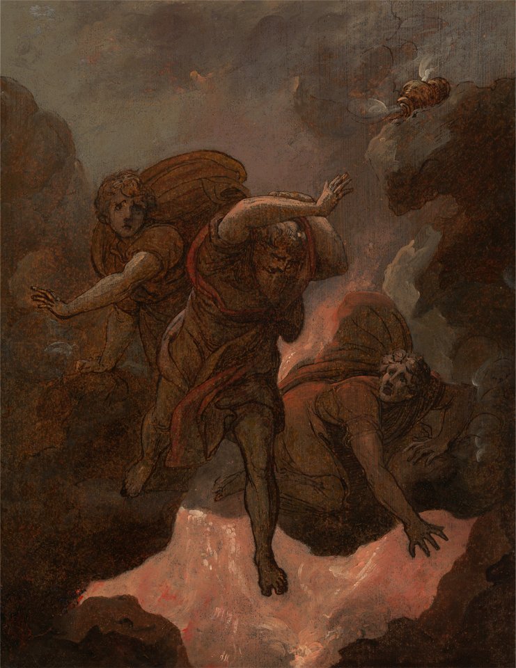 Maria Hadfield Cosway - The Judgement of Korah, Dathan and Abiram - Google Art Project