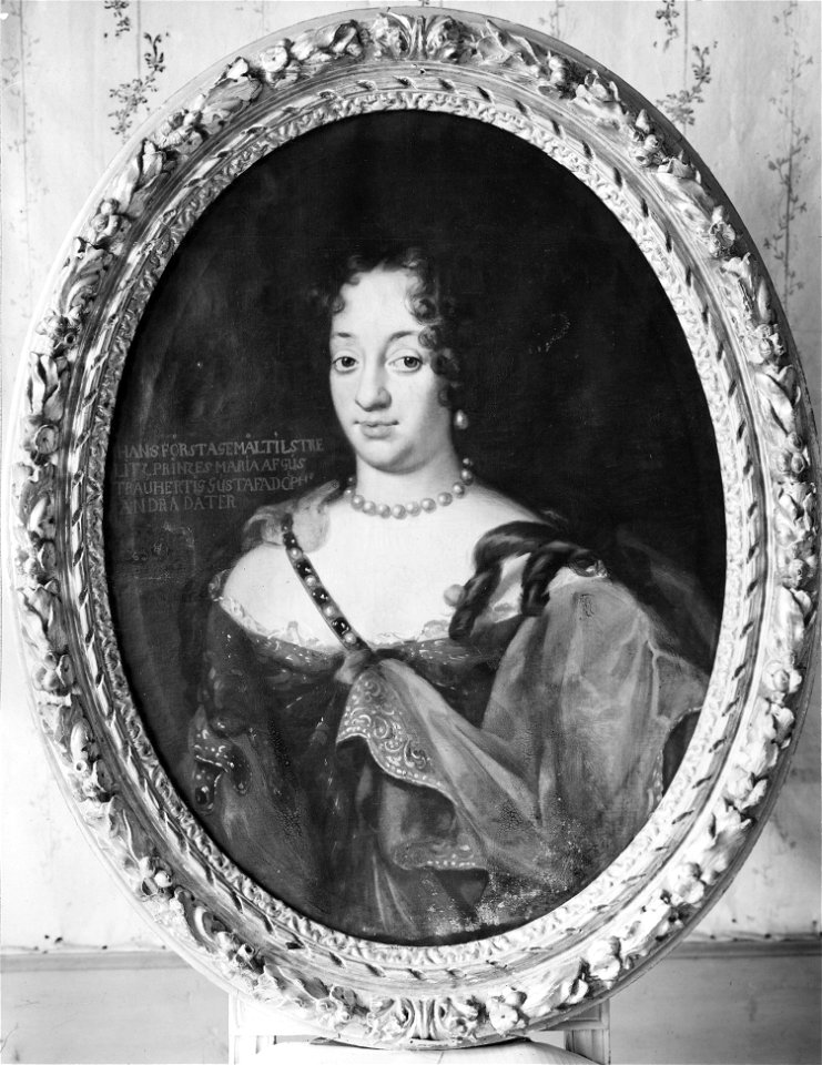 Maria, 1659-1701, prinsessa av Mecklenburg-Güstrow hertiginna av Mecklenburg-Strelit - Nationalmuseum - 15577