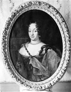 Maria, 1659-1701, prinsessa av Mecklenburg-Güstrow hertiginna av Mecklenburg-Strelit - Nationalmuseum - 15577. Free illustration for personal and commercial use.