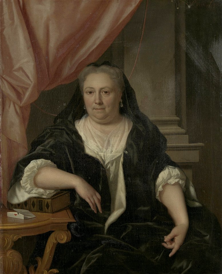 Maria van Citters (1684-1752). Echtgenote van Caspar Adriaen Parduyn Rijksmuseum SK-A-897