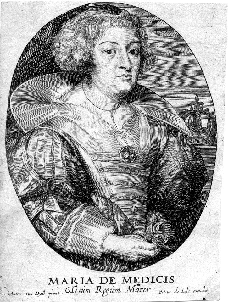 Marie de Médicis (d'après van Dyck)