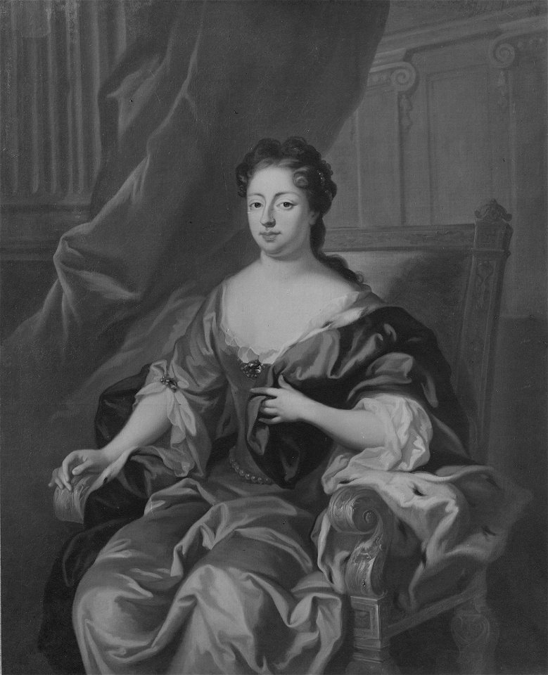Maria Amalia 1653-1711 (Georg Engelhard Schröder) - Nationalmuseum - 14733