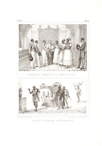 Mariage de nègres d´une maison riche, da Coleção Brasiliana Iconográfica
